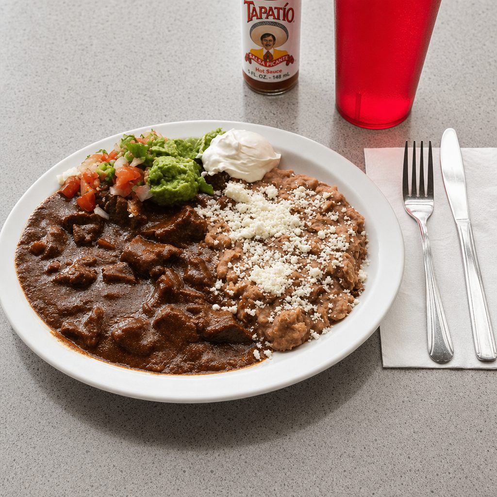 Chile Colorado Plate.