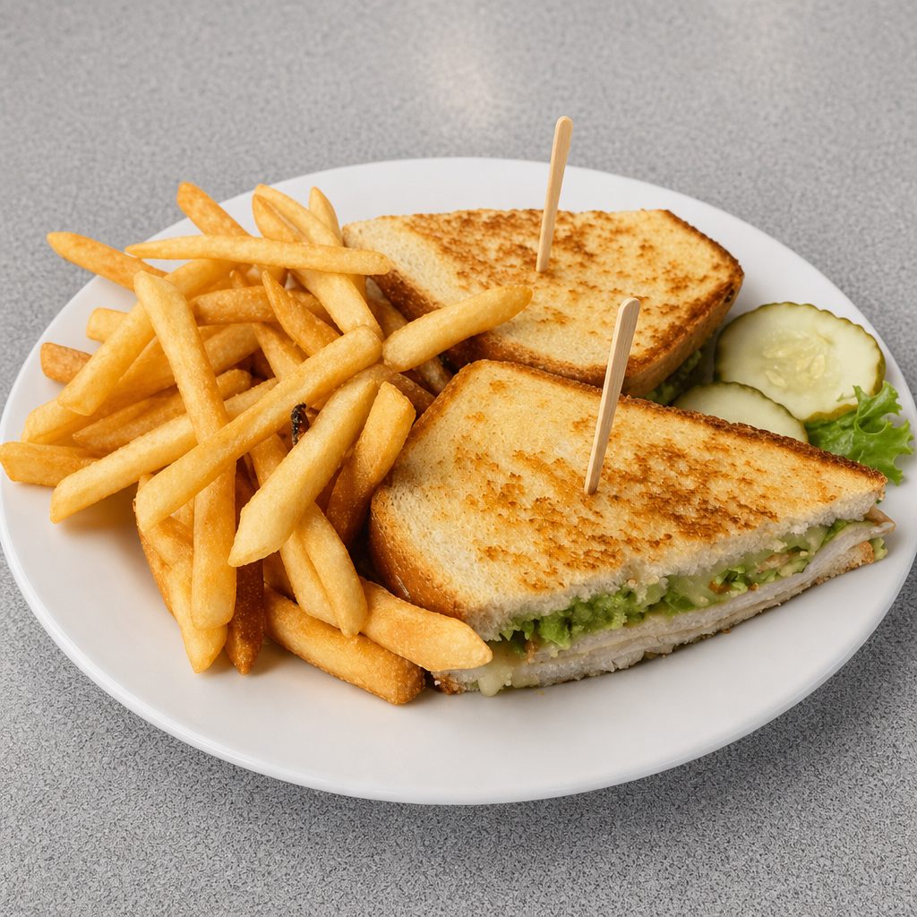 Southwest Turkey Melt Sandwich.